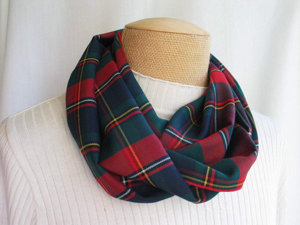 Quebec Tartan Infinity Scarf-Taylors Tartans