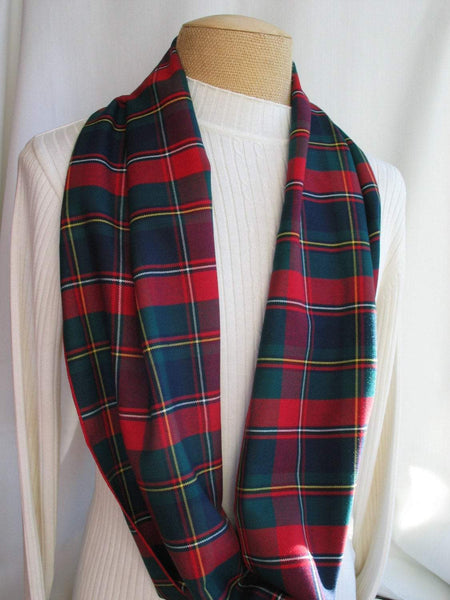 Quebec Tartan Infinity Scarf-Taylors Tartans