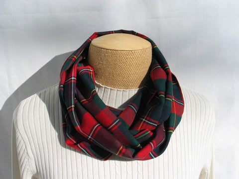 Quebec Tartan Infinity Scarf-Taylors Tartans