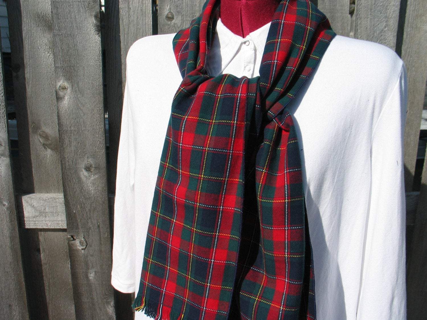 Quebec Tartan Scarf-Taylors Tartans