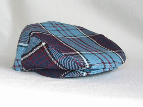 RCAF Royal Canadian Air Force Tartan Flat Cap-Taylors Tartans