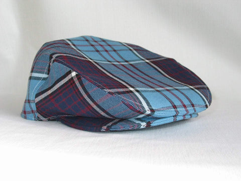 RCAF Royal Canadian Air Force Tartan Flat Cap-Taylors Tartans