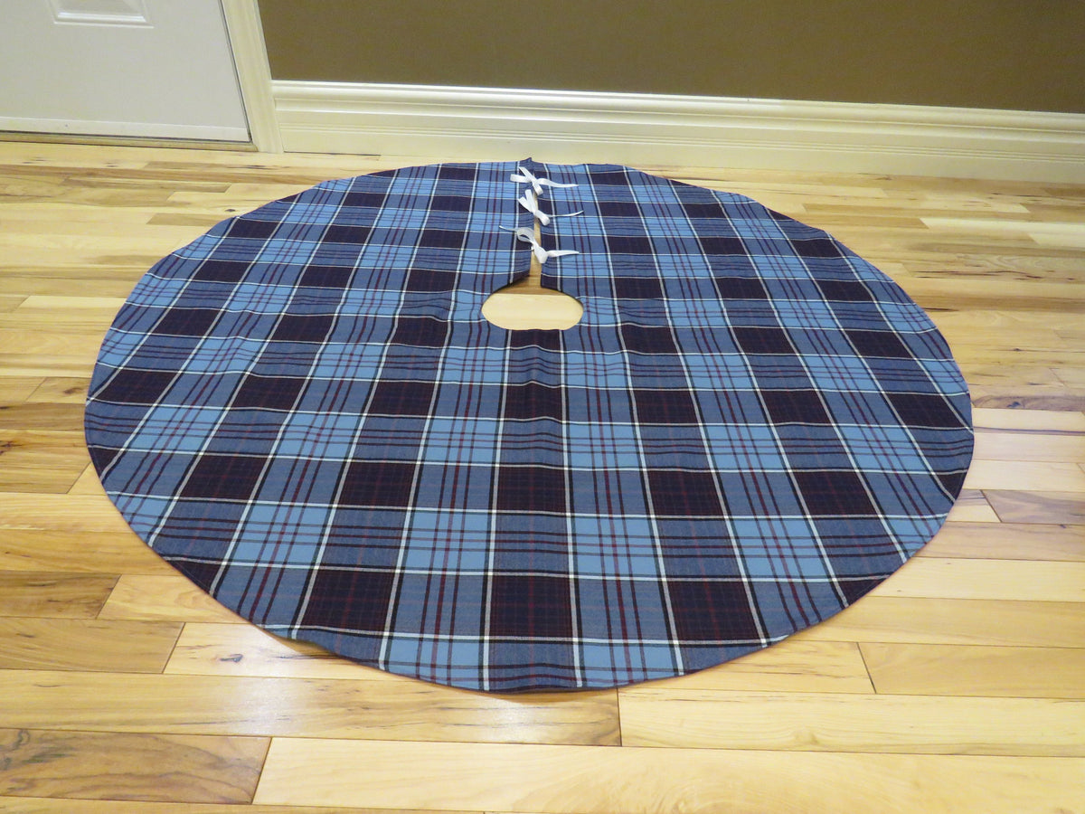 MacRae Ancient Tartan Plaid Christmas Tree Skirt