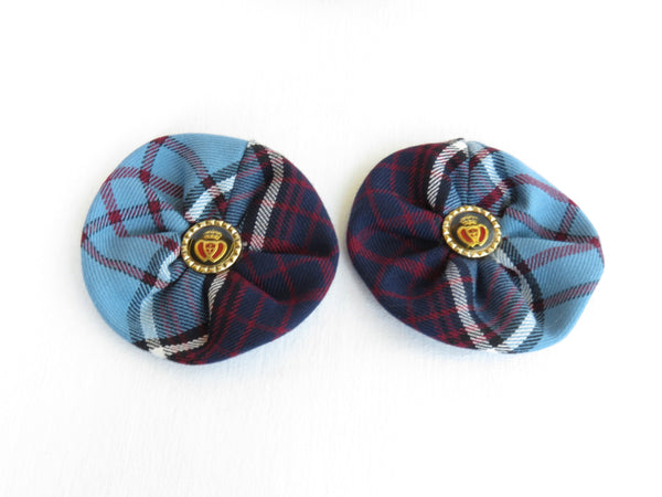 RCAF Tartan Shoe Clips-Taylors Tartans