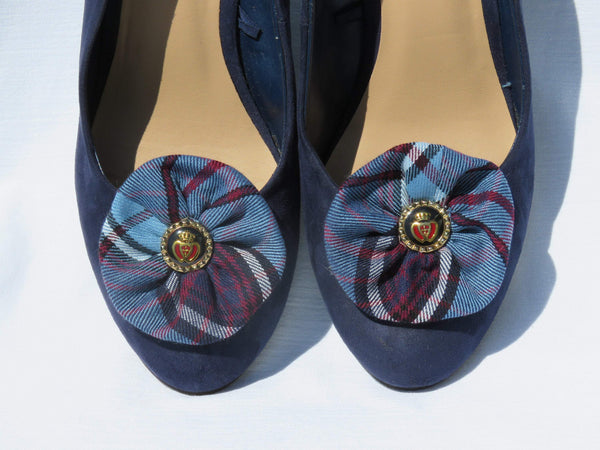 RCAF Tartan Shoe Clips-Taylors Tartans