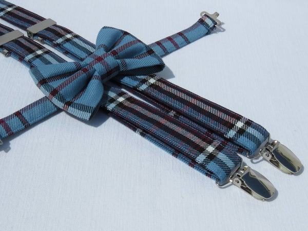 RCAF Tartan Suspenders and Bow Tie Set-Taylors Tartans