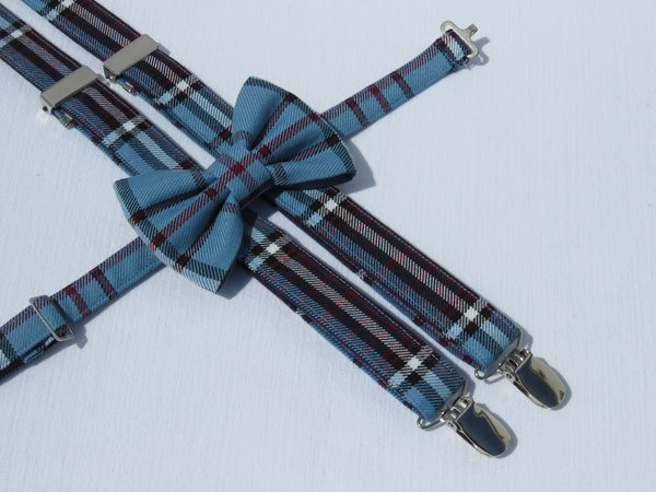RCAF Tartan Suspenders and Bow Tie Set-Taylors Tartans
