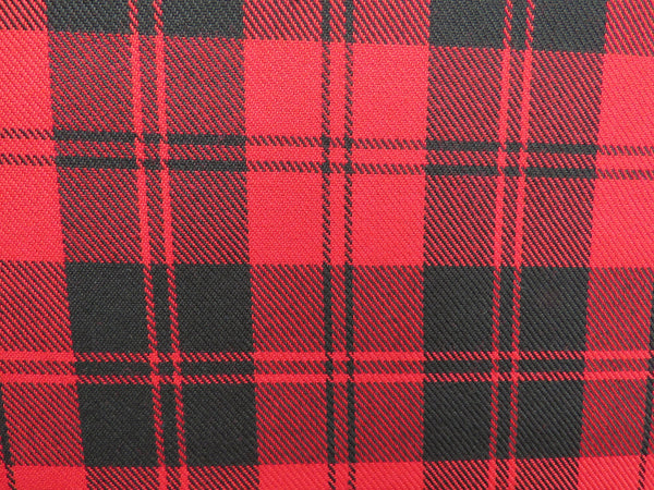 Red Menzies Tartan Fabri-Taylors Tartans