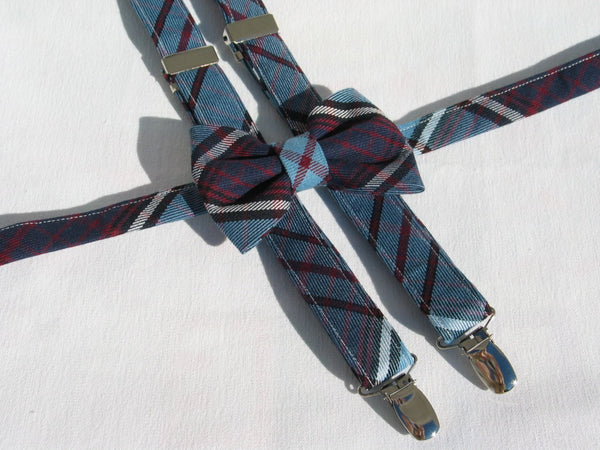 Nœud papillon tartan de l'Aviation royale canadienne (foncé)