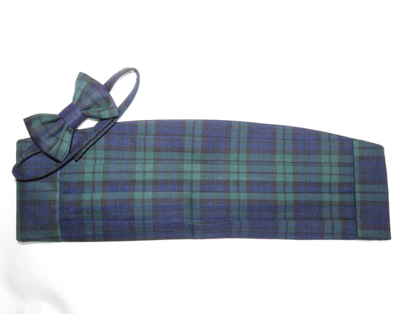 Royal Canadian Air Force Tartan Cummerbund and Tie