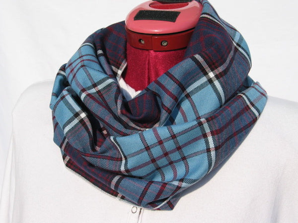 Royal Canadian Air Force Tartan Infinity Scarf-Taylors Tartans