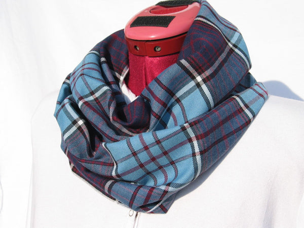 Royal Canadian Air Force Tartan Infinity Scarf