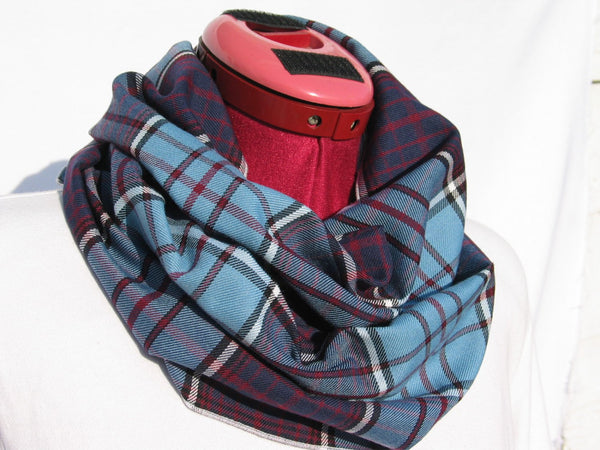 Royal Canadian Air Force Tartan Infinity Scarf