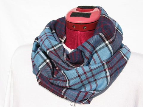 All American Infinity Scarf ~ Infinity Tartan Scarf ~ Funky Monkey - Funky  Monkey Fashion Accessories