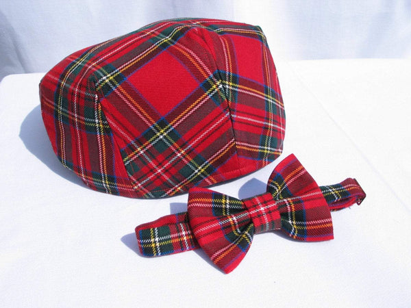 Royal Stewart Tartan Bow Tie and Suspenders