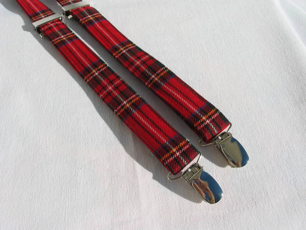 Nœud papillon style libre Royal Stewart Tartan