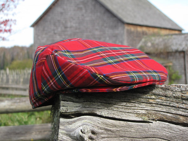 Royal Stewart Newsboy Flat Cap-Taylors Tartans