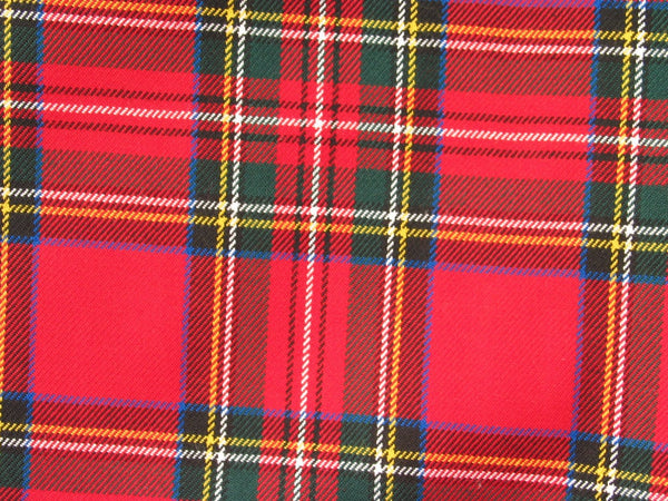 Royal Stewart Tartan Fabric