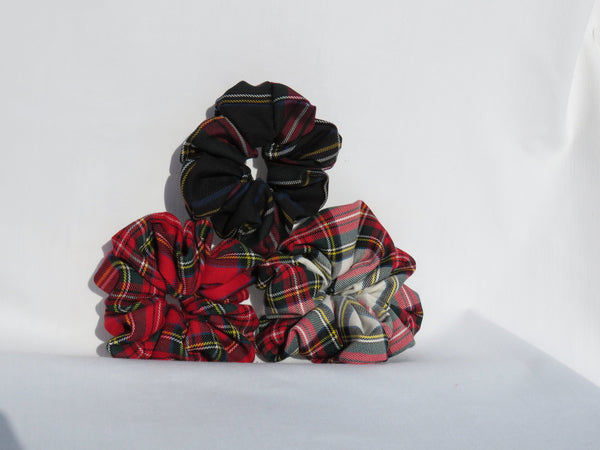 Royal Stewart Tartan Scrunchie