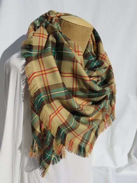 Couverture tartan de la Saskatchewan Foulard