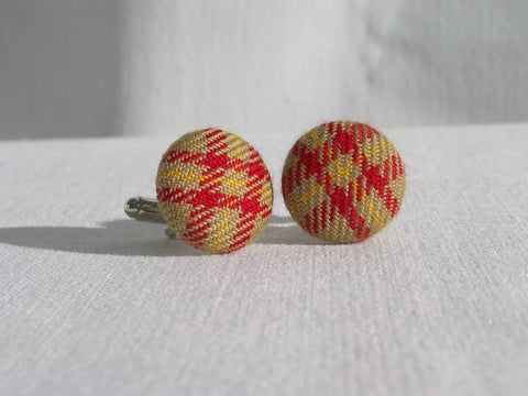 Saskatchewan Tartan Cuff Links-Taylors Tartans