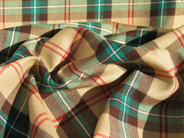 Saskatchewan Tartan Fabric-Taylors Tartans