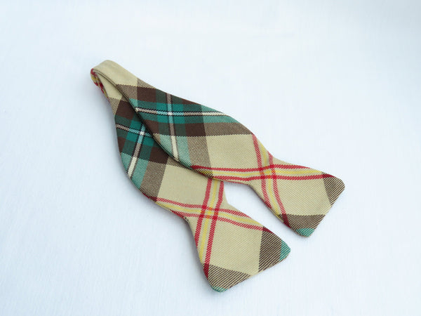 Saskatchewan Tartan Freestyle Bow Tie-Taylors Tartans