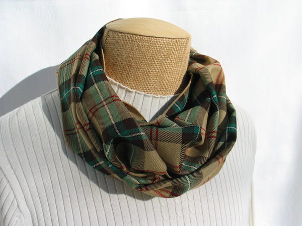 Saskatchewan Tartan Infinity Scarf-Taylors Tartans