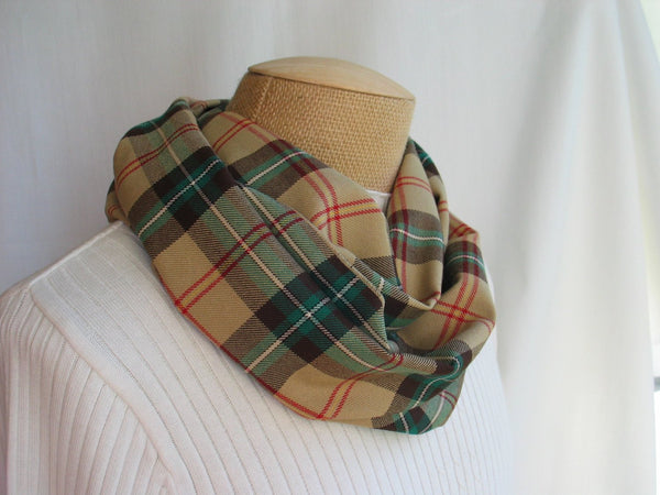 Saskatchewan Tartan Infinity Scarf-Taylors Tartans