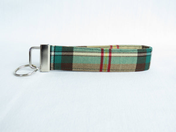 Saskatchewan Tartan Key Fob