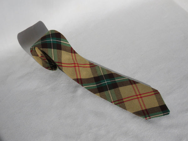 Saskatchewan Tartan Necktie