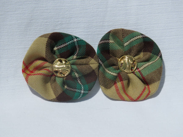 Saskatchewan Tartan Shoe Clip