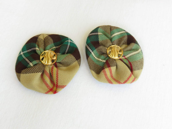 Saskatchewan Tartan Shoe Clip