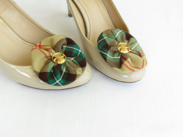 Saskatchewan Tartan Shoe Clip-Taylors Tartans