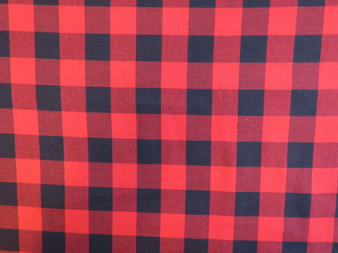 Small Print Buffalo Tartan Fabric-Taylors Tartans