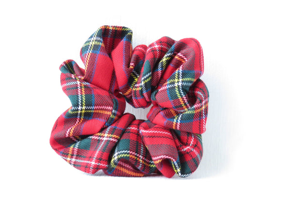 Stewart Tartan Scrunchie Set